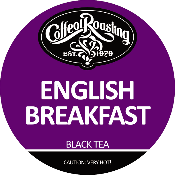 English Breakfast Black Tea Single Serve Cups for Keurig